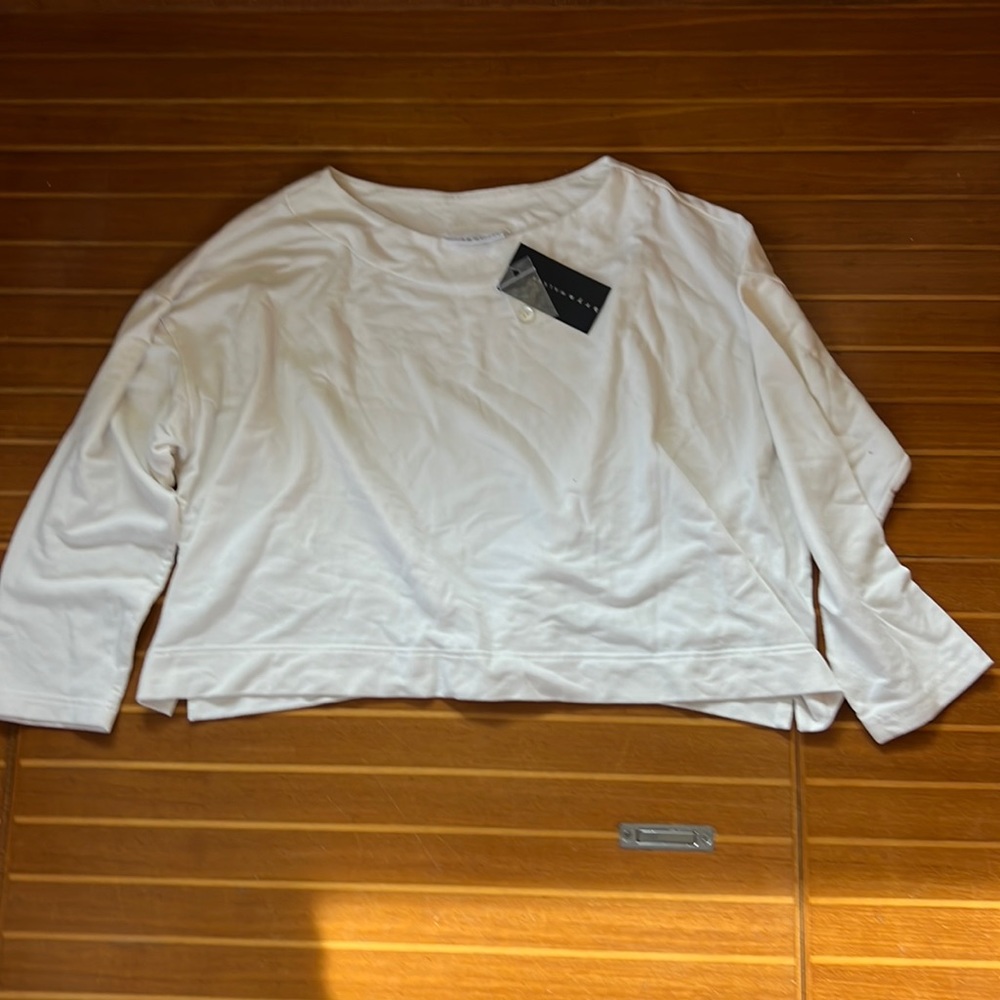 NWT Bryn Walker Bamboo/cotton/ spandex top